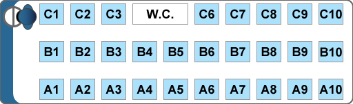 座席図